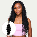 Raw Indian Wavy Bulk 100% Human Braiding Hair